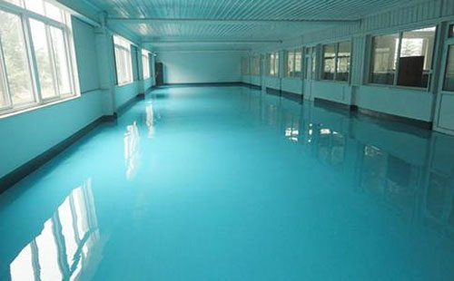 墨脱水性杂化聚氨酯地坪涂料